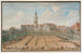 Parade van de ringenrennen voor dames in Dresden - C.H. Fritzsche — weergave van het kunstwerk