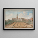 Parade van de ringenrennen voor dames in Dresden - C.H. Fritzsche — ingelijst kunstwerk aan de muur