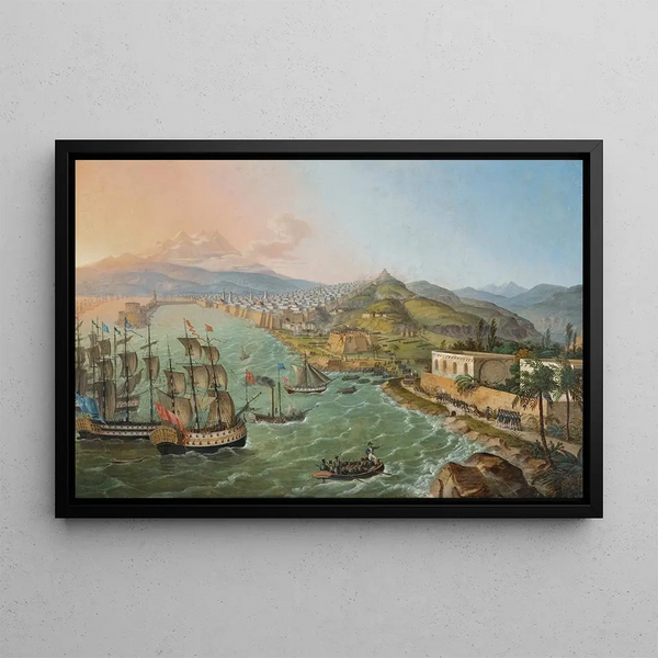 C L Hofmeister - Flotilla Before Algiers.webp