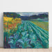 Reproductie van het schilderij Koolveld - Edvard Munch