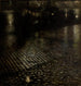 Kabine onder de regen - Jzef Pankiewicz — weergave van het kunstwerk