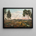 Panorama van Umtata en de Drakensberg-bergen, Oostelijke provincie - Caesar Carl Hans Henkel — ingelijst kunstwerk aan de muur