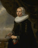Portret van Aechje Claesdr Moer 1585-1640 - Caesar van Everdingen — weergave van het kunstwerk