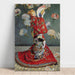 Reproduction of the painting Camille Monet in Japanese costume - Claude Monet