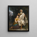 Œdipus en Antigone - Camille Félix Bellanger — ingelijst kunstwerk aan de muur