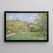 Een herder in Valhermeil Auvers-sur-Oise - Camille Pissarro — ingelijst kunstwerk aan de muur