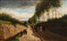 Chemin creux environs de Chailly - Camille Pissarro — weergave van het kunstwerk