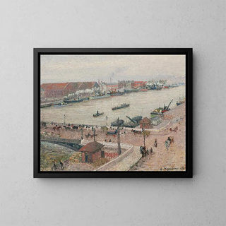Camille Pissarro - Crue De La Seine Pont Boieldieu Rouen.webp