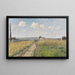 van Juni ochtendlijk nabij Pontoise - Camille Pissarro — ingelijst kunstwerk aan de muur