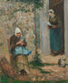 La Charité - Camille Pissarro — weergave van het kunstwerk
