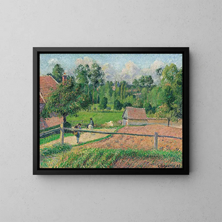 Camille Pissarro - La Maison Delafolie  Eragny.webp