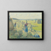 De Hooi- oogst - Camille Pissarro — ingelijst kunstwerk aan de muur