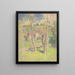 Landschap - Camille Pissarro — ingelijst kunstwerk aan de muur