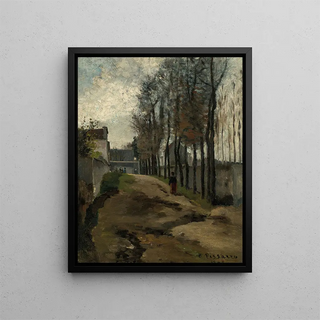 Camille Pissarro - Le Chemin paysage hivernal.webp