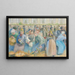 Het Eierenmarkt - Camille Pissarro — ingelijst kunstwerk aan de muur