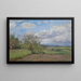 Landschap met een koe - Camille Pissarro — ingelijst kunstwerk aan de muur