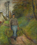 van een Landbouwschilderij met twee hooibergen (1) - Camille Pissarro — weergave van het kunstwerk
