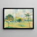 Pommiers, herfsteffect - Camille Pissarro — ingelijst kunstwerk aan de muur