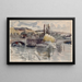 Pont Corneille in Rouen - Camille Pissarro — ingelijst kunstwerk aan de muur