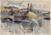 Pont Corneille in Rouen - Camille Pissarro — weergave van het kunstwerk