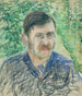 Portret van Alfred Isaacson - Camille Pissarro — weergave van het kunstwerk