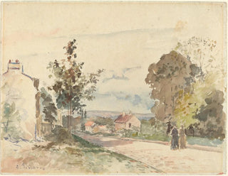 Camille Pissarro - The Road from Versailles to Louveciennes.webp