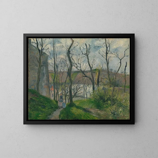 Camille Pissarro - The Royal Palace at the Hermitage Pontoise.webp