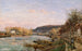 La Seine à Bougival - Camille Pissarro — weergave van het kunstwerk