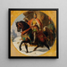 Campagne d'Albrecht Ier sur le Semmering 1292 - Karl von Blaas — wandpresentatie van het kunstwerk