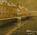 Canal in Bruges in Winter - Henri Le Sidaner — artwork view