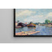 Reproductie van het schilderij van het Canal du Loing à Saint-Mammès - Alfred Sisley