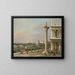 van het Bassin de Saint-Marc vanaf de Piazzetta - Canaletto — ingelijst kunstwerk aan de muur