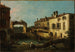 Sluis bij Dolo - Canaletto — weergave van het kunstwerk