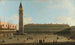 Place Saint-Marc, Venetië - Canaletto — weergave van het kunstwerk