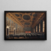 De Doge en de Grote Raad in de Sala del Maggior Consiglio - Canaletto — ingelijst kunstwerk aan de muur