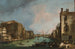 Le Grand Canal à Venise avec le Palazzo Corner Ca'Grande - Canaletto — weergave van het kunstwerk
