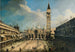 La Piazza San Marco in Venetië - Canaletto — weergave van het kunstwerk