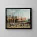 La place Saint-Marc, Venetië - Canaletto — ingelijst kunstwerk aan de muur