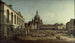 Vue du Neumarkt à Dresde depuis le Jüdenhof - Canaletto — weergave van het kunstwerk
