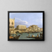 Vue de la Riva degli Schiavoni à Venise - Canaletto — ingelijst kunstwerk aan de muur