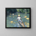 Reproductie van het schilderij van het Canoë schilderij op de rivier Yerres - Gustave Caillebotte