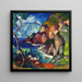 Capri landschap - Konrad Mgi — ingelijst kunstwerk aan de muur
