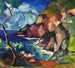 Capri landschap - Konrad Mgi — weergave van het kunstwerk