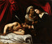 Judith onthoofdt Holofernes - Caravaggio — weergave van het kunstwerk