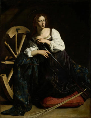 Caravaggio - Saint Catherine of Alexandria.webp
