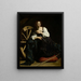 Sint-Catharina van Alexandrië - Caravaggio — ingelijst kunstwerk aan de muur