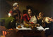 Het Avondmaal in Emmaüs - Caravaggio — weergave van het kunstwerk