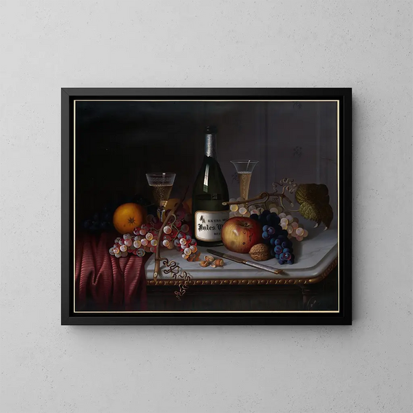 Dessert n° 6 - Carducius Plantagenet Ream — framed artwork on a wall