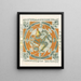 Cover van het muziekstuk 't Koningskind - Carel Adolph Lion Cachet — ingelijst kunstwerk aan de muur