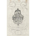 Project voor een ex-libris voor D Goedkoop - Carel Adolph Lion Cachet — weergave van het kunstwerk